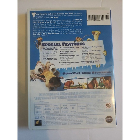 Ice Age: The Meltdown (DVD, 2006) - Picture 2 of 2